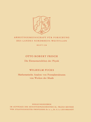 cover image of Die Elementarteilchen der Physik / Mathematische Analyse von Formalstrukturen von Werken der Musik